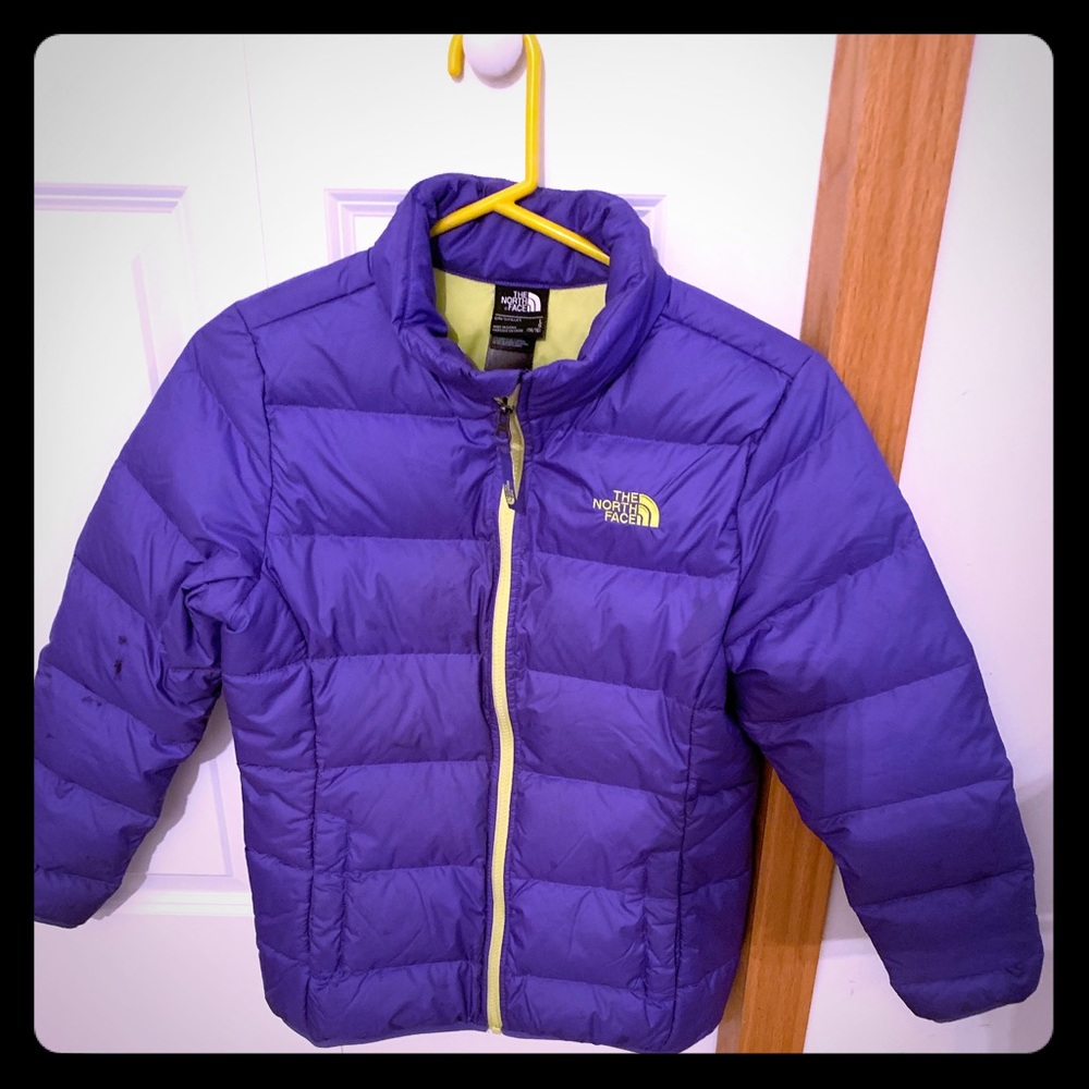 Girls North Face Down Jacket L (14/16)